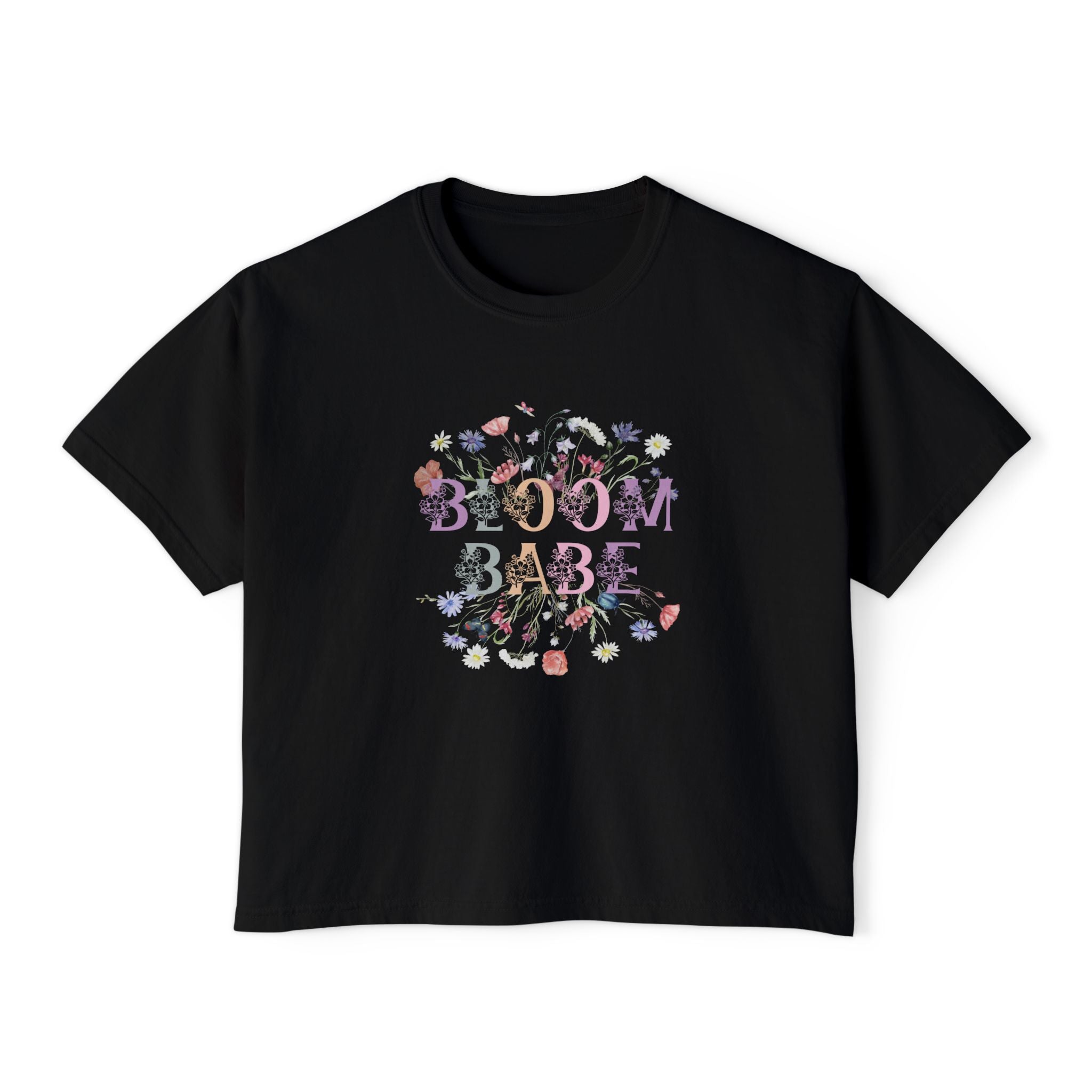 Bloom Babe Floral Boxy Tee
