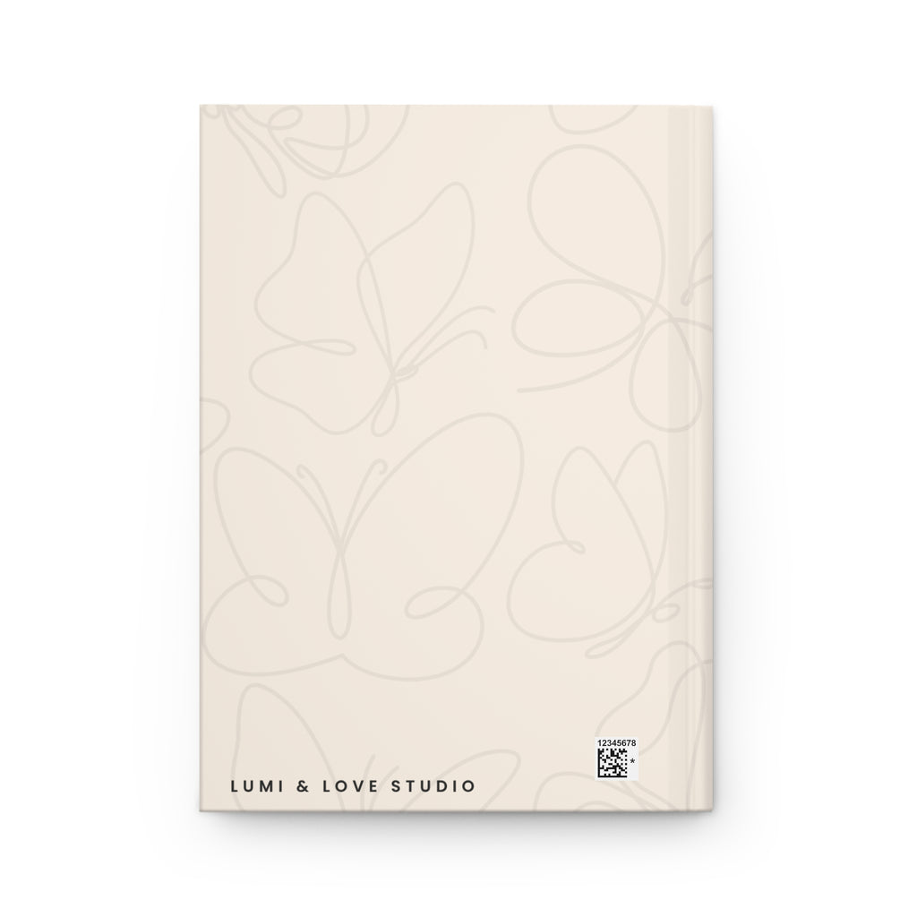 Blooming Within Hardcover Journal | Linen