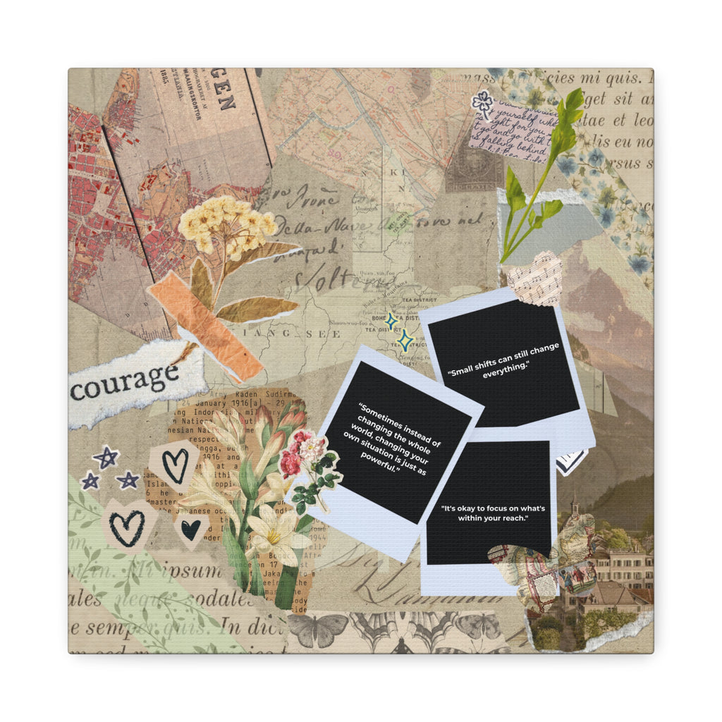 Pressed Memories | 12x12 Canvas