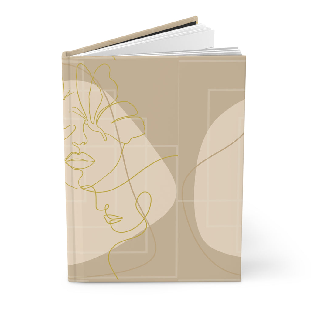 Golden Muse Hardcover Journal