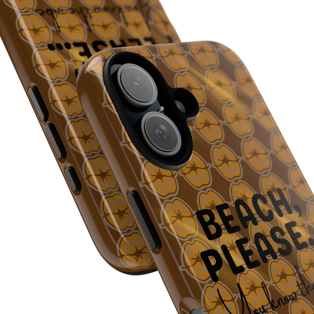 Beach, Please Phone Case