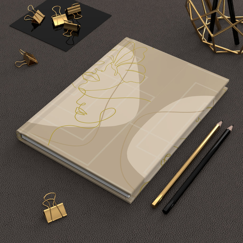 Golden Muse Hardcover Journal