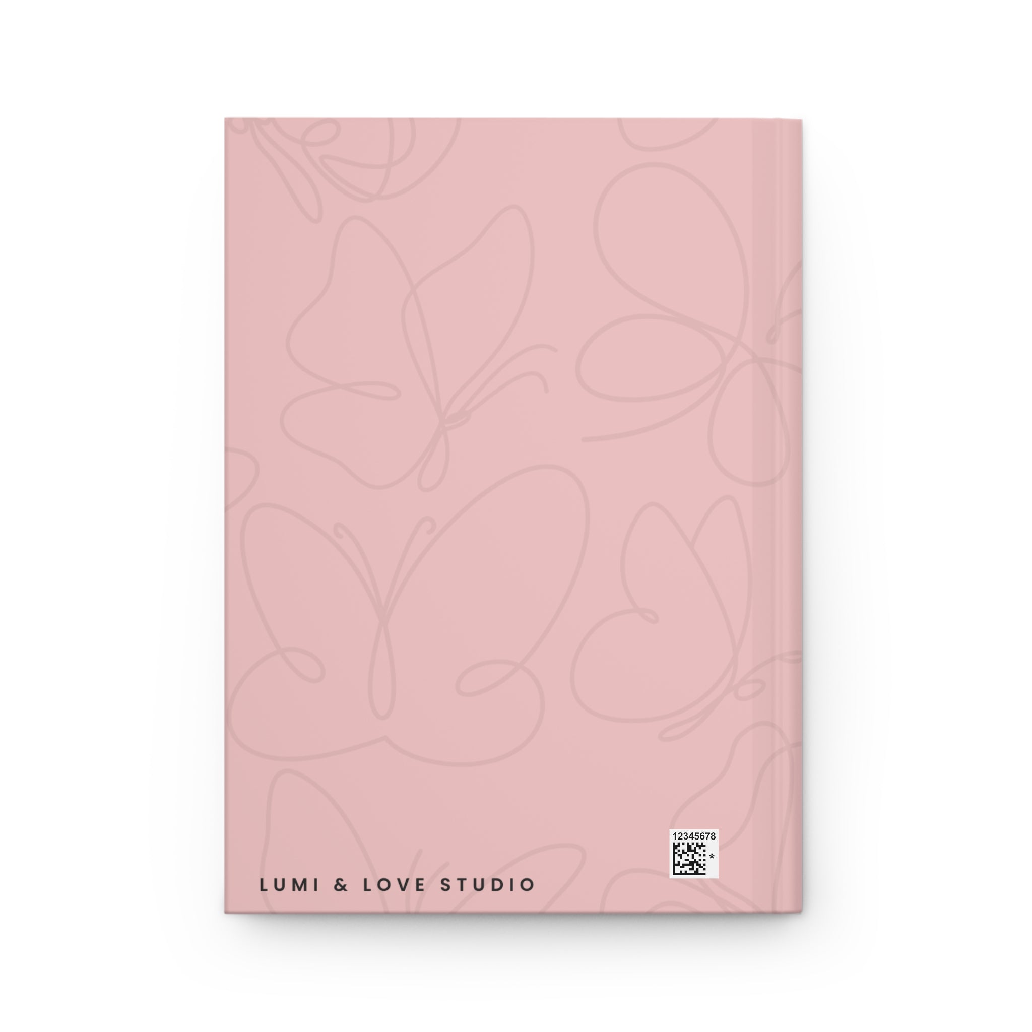 Blooming Within Hardcover Journal | Cotton Rose