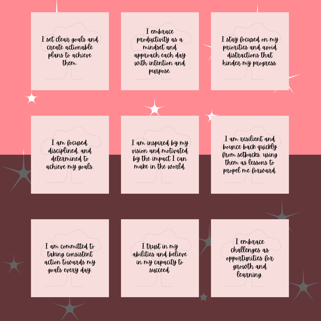 Achieve Her Digital Affirmation Cards